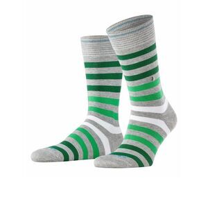 BURLINGTON Men's Striped Crew Socks Men GREY